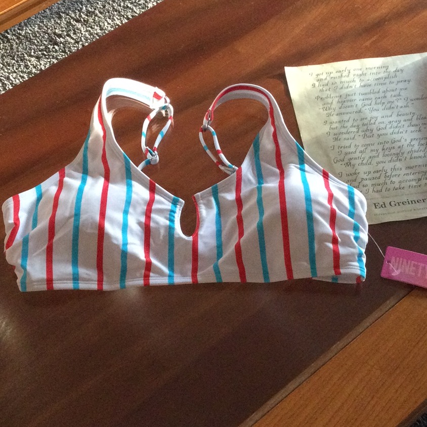 Nwt Split V Bralette